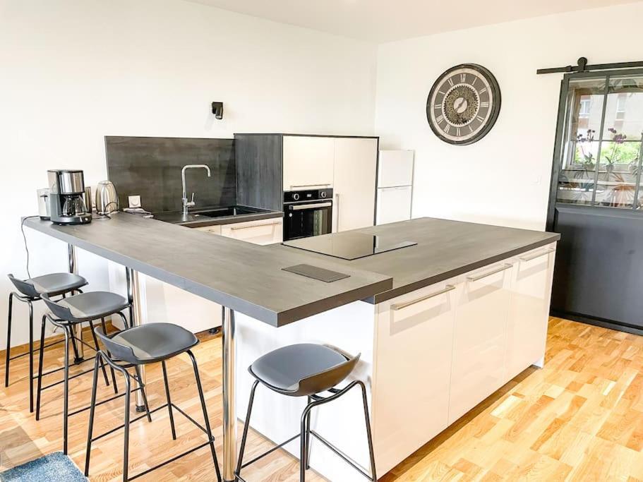 Appartement Cote Jardin - Centre Alençon Exterior foto
